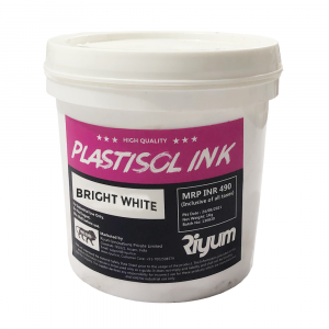 Plastisol Bright White Premium Ink